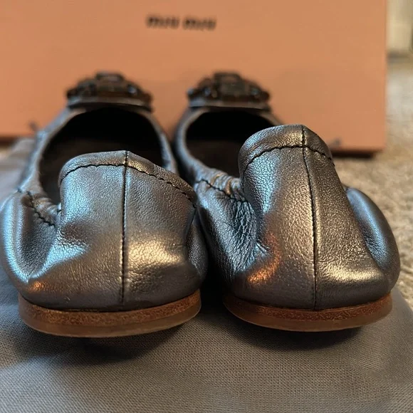 Leather flats - Picture 4 of 8